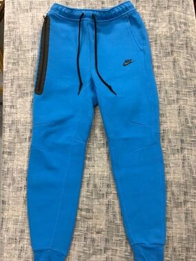 Nike Tech Blue Men’s Fleece Joggers